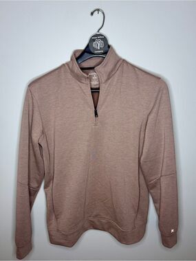 Kenneth Cole Men’s Zip-Up Sweater in Brown Size Large